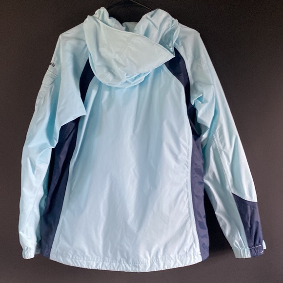 Columbia Jacket Women’s Size S Blue Full Zip Outdoor Windbreaker Ladies Sports S - Picture 3 of 12